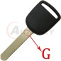 Sealed Transponder key For Honda (G chip)